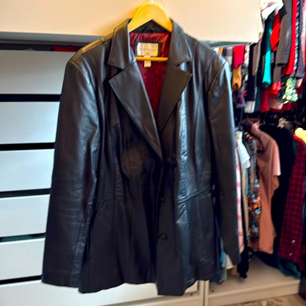 Worthington Women’s Leather Coat